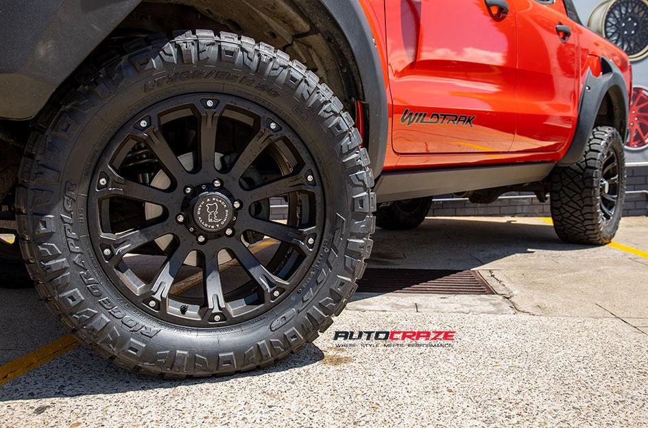 FORD RANGER SIDEWINDER MATTE BLACK
